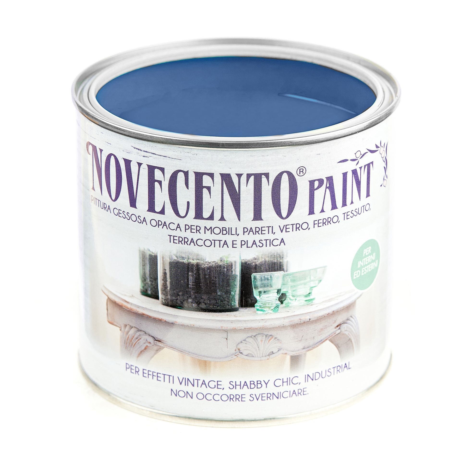 vernicia senza carteggiare novecento paint blu persia