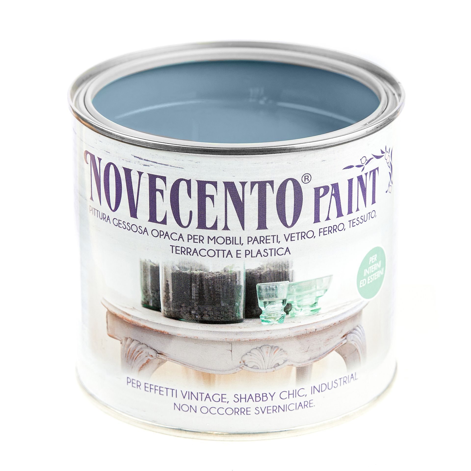 vernicia senza carteggiare novecento paint blu petrolio