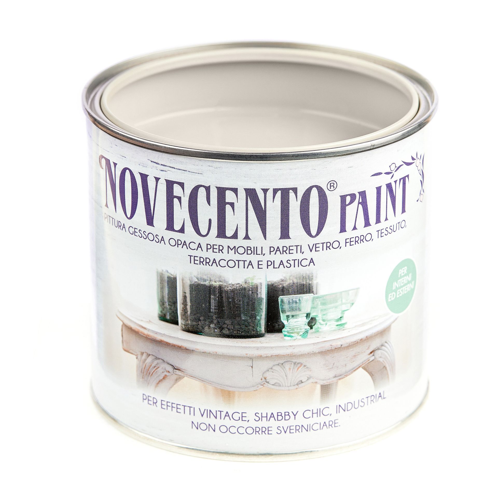 vernicia senza carteggiare novecento paint greige