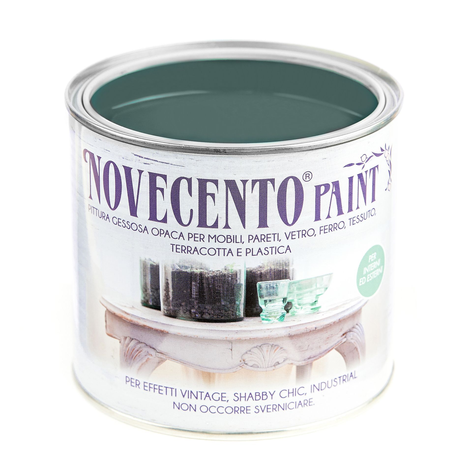 vernicia senza carteggiare novecento paint verde brughiera