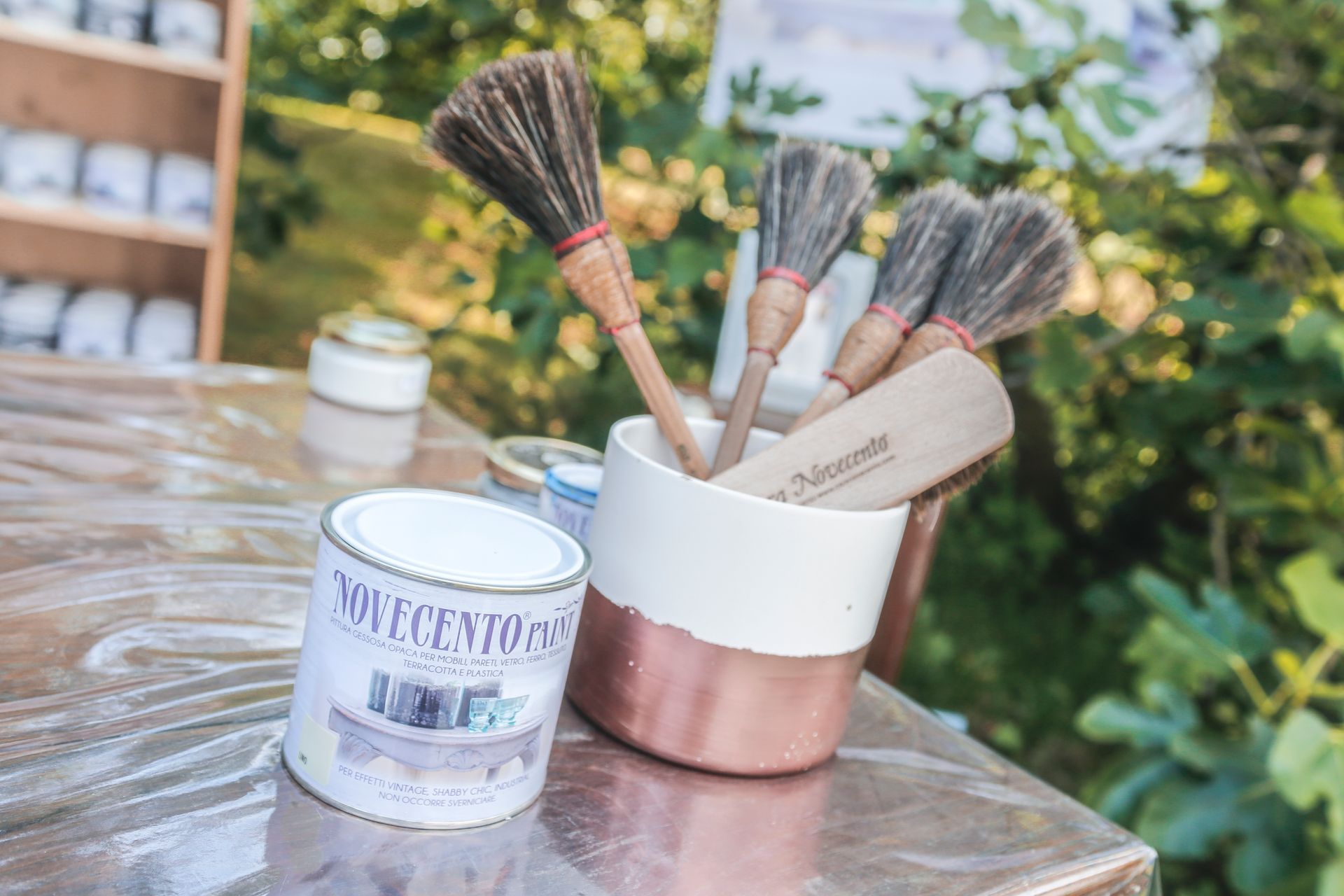 mobili e complementi d'arredo riverniciati con novecento paint