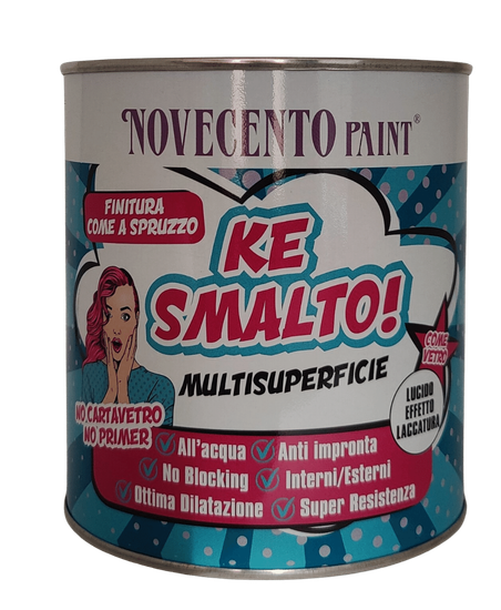 kesmalto! multisuperficie all'acqua senza primer novecento paint