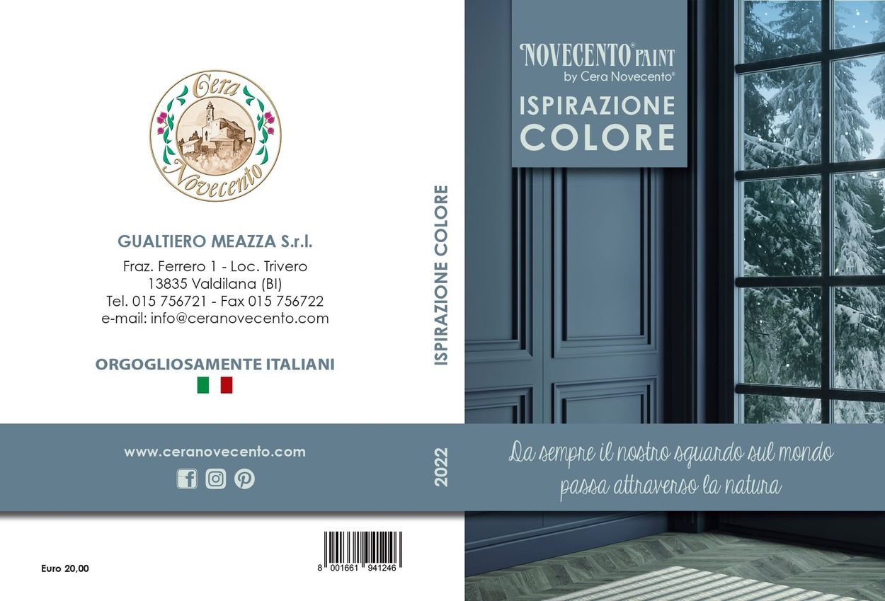 libro Ispirazione colore Novecento Paint by Cera Novecento