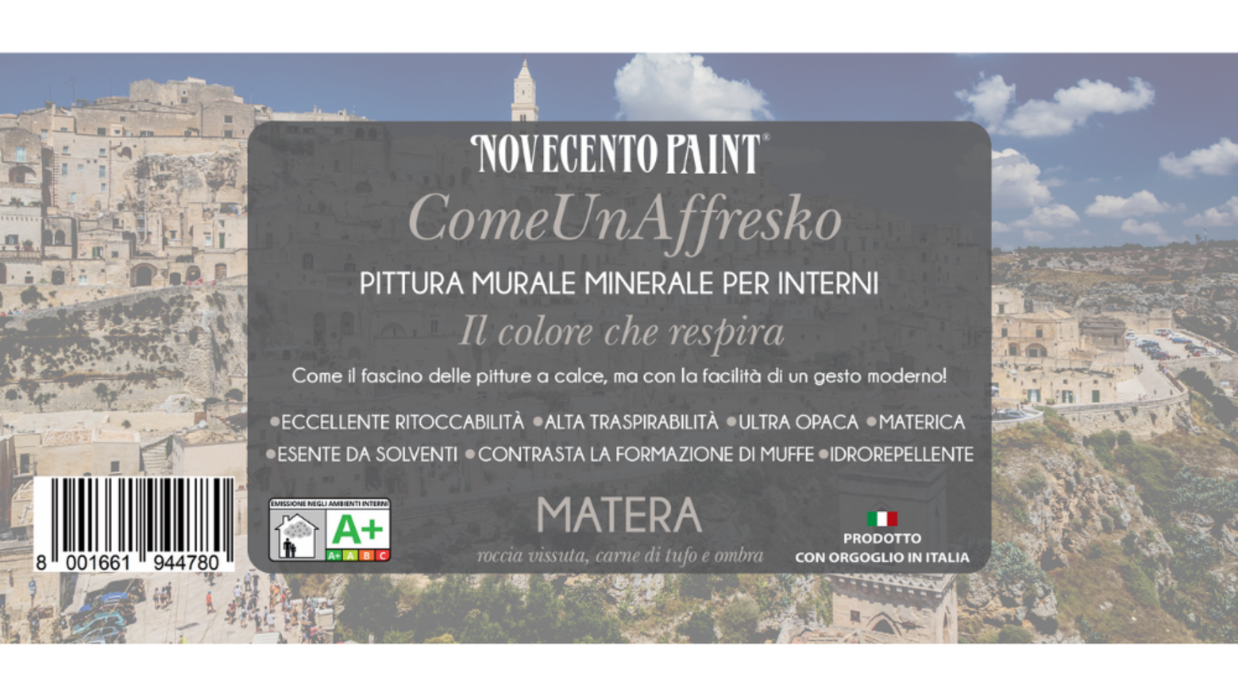 pittura effetto calce - colore mlata