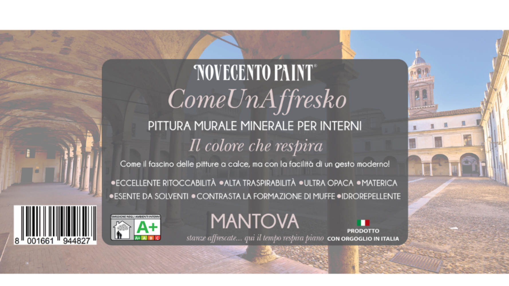 pittura effetto calce colore venezia