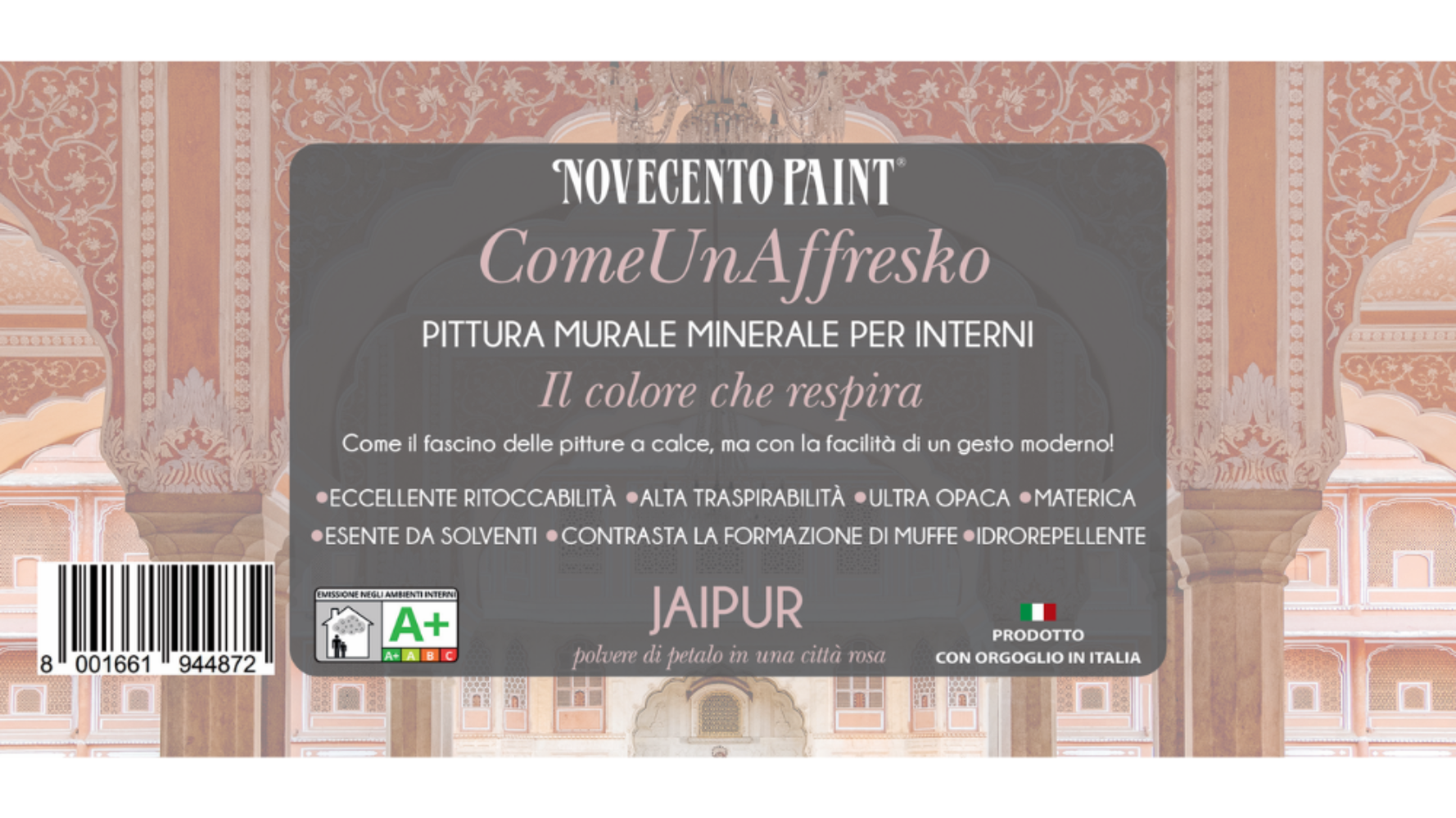 pittura effetto calce