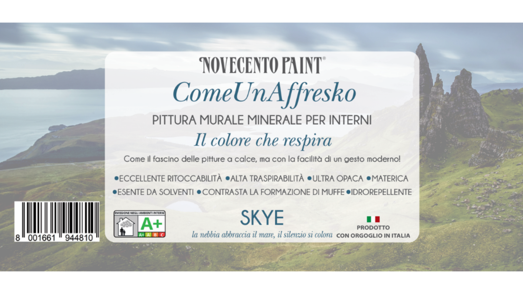 pittura effetto calce colore che respira