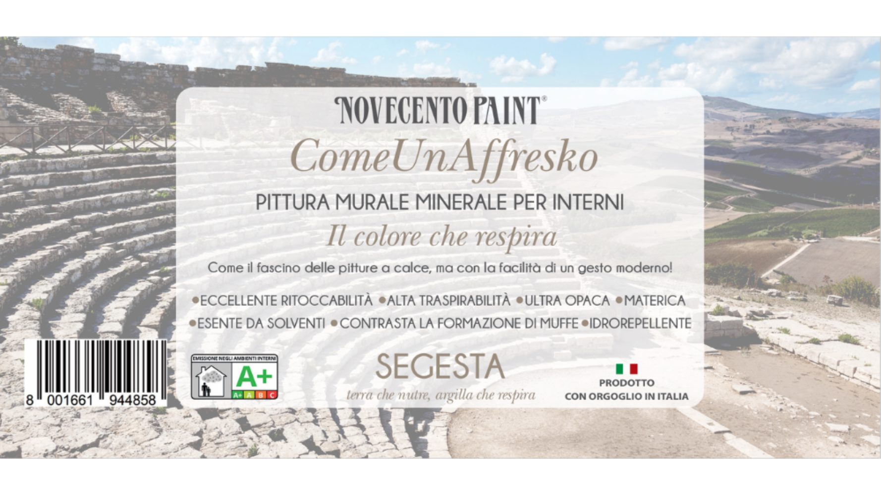 pittura effetto calce colore chalk