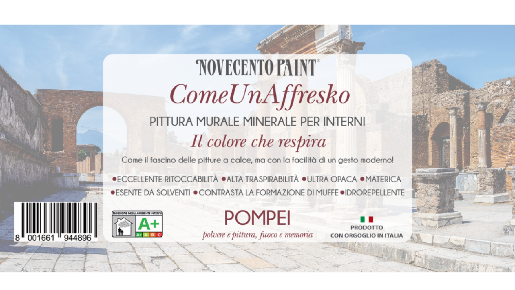 pittura effetto calce colore chalk paint