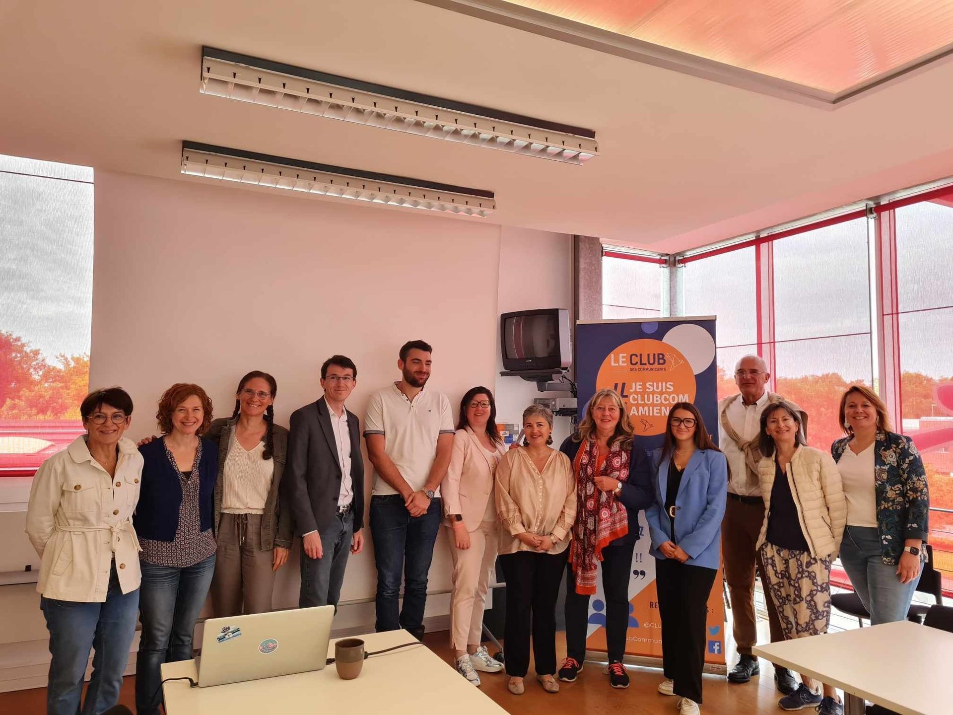 Le club des communicants à la pépinière d'entreprises Jules Verne de Boves