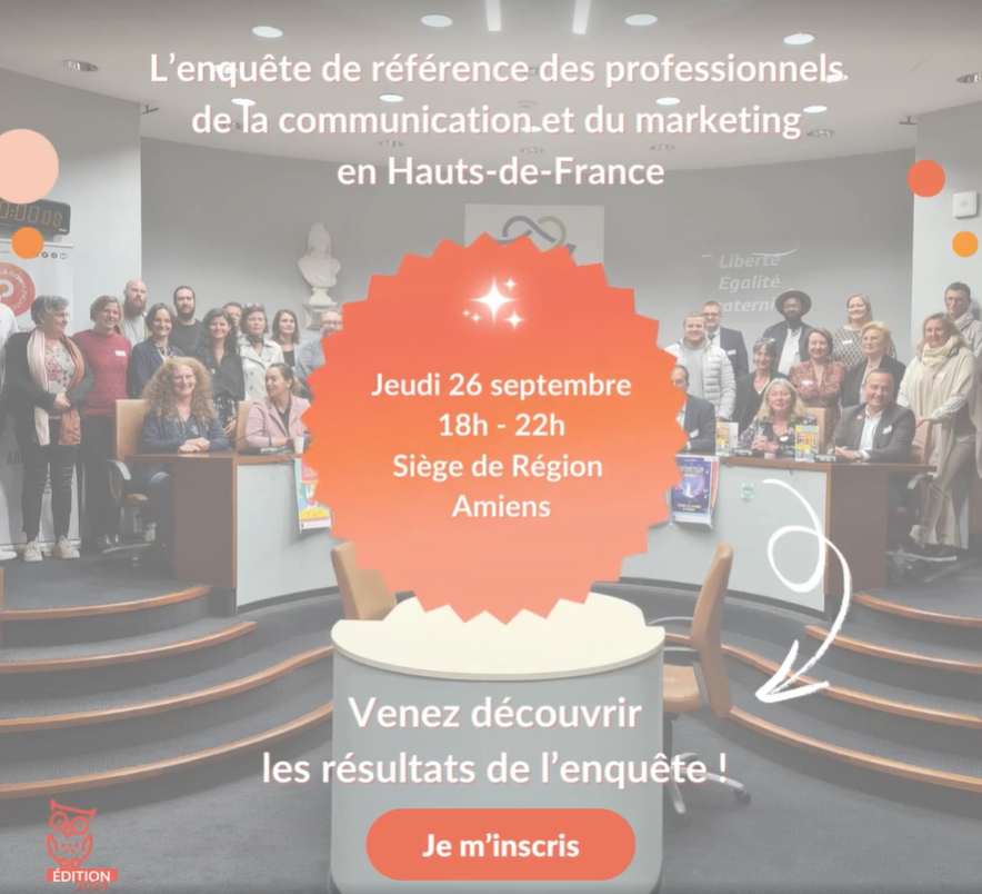 Restitution des résultats de la 5ème édition de l’Observatoire de la Communication et du Marketing des Hauts-de-France