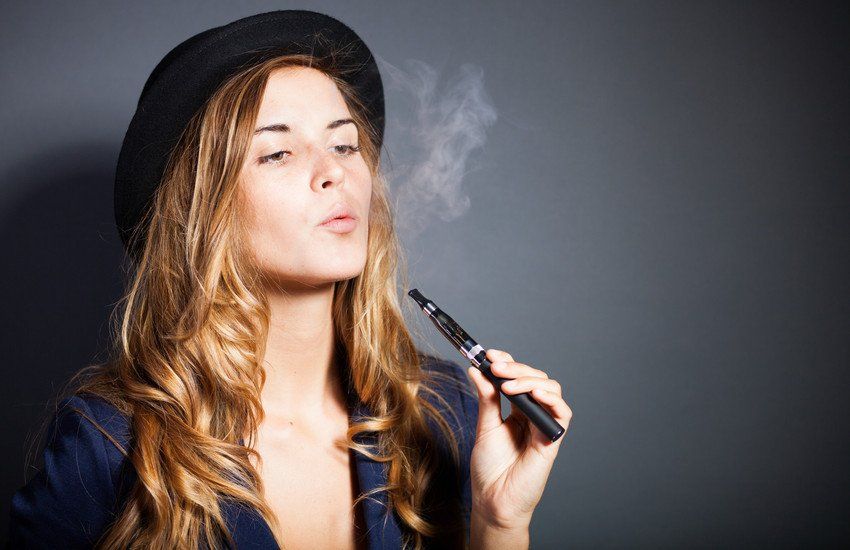 Female vaping