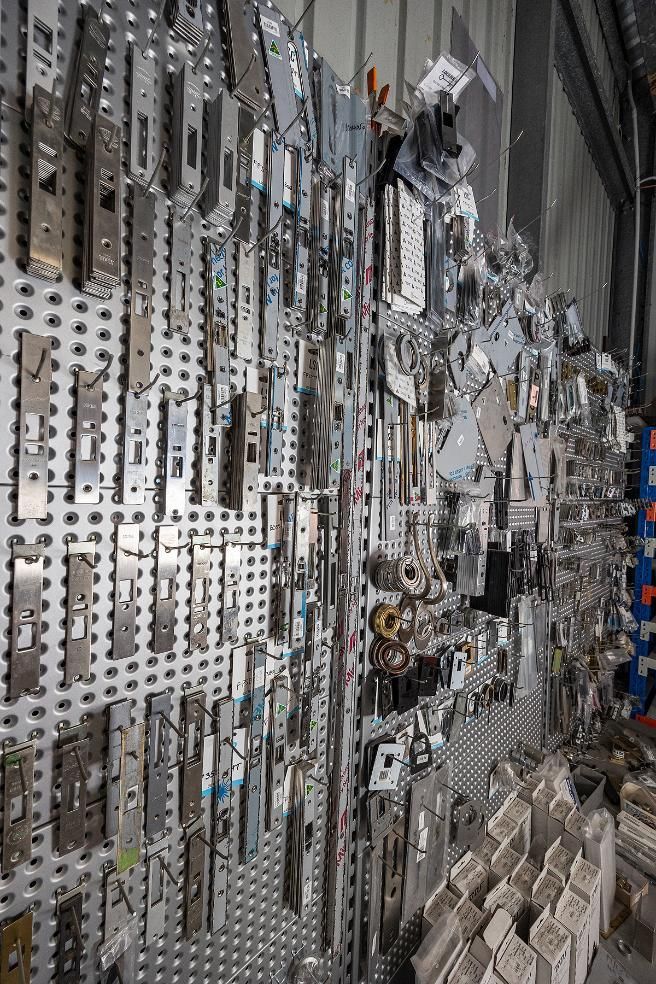 Metal Hardware Components, Mostly Door Latches — Active 247 Locksmith and Security Services Forster In Forster, NSW