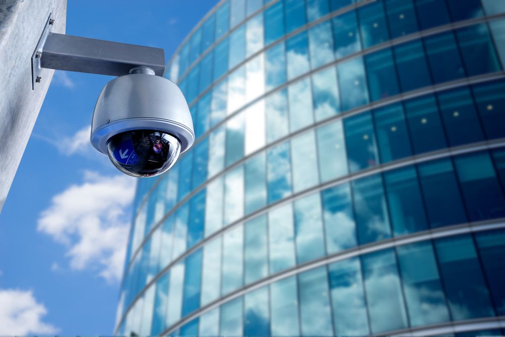 A Security Camera Is Hanging — Active 247 Locksmith and Security Services Forster In Gloucester, NSW
