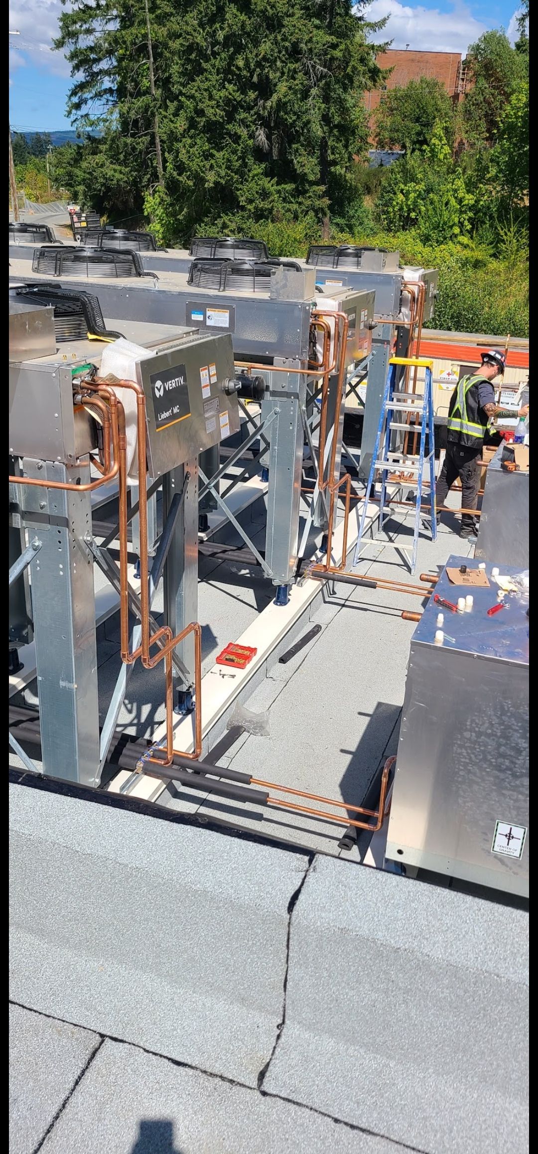 DSE Piping under construction | Tier 5 Systems