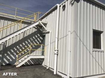Cotterman & Company, Inc Sheet Metal Siding Installation After Cotterman & Company, Inc Sheet Metal Siding Installation