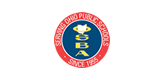 Spring Ohio Public Schools logo: A blue circle with red border, white text and an emblem.