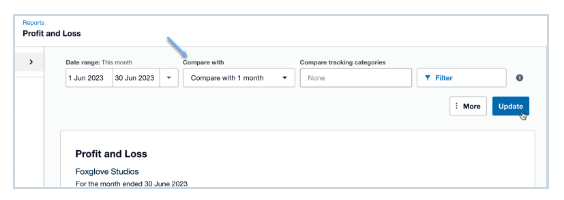 Business performance tracking with Evolve Online Bookkeeping