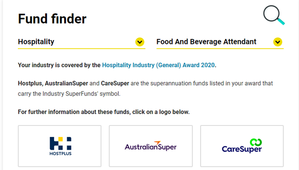 Determining a new employees superannuation fund