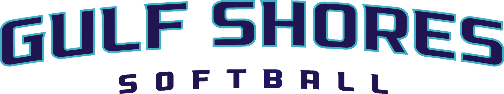 Gulf Shores High School Softball Logo