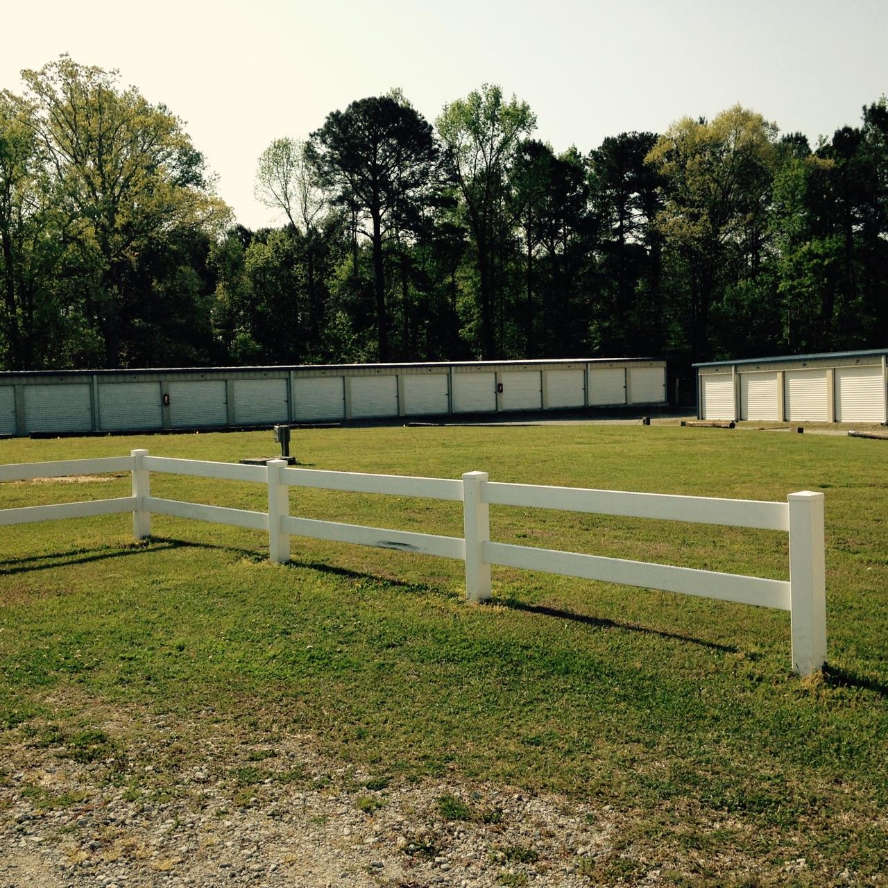 Empty Yard — Jacksonville, NC — Dempsey Self Storage