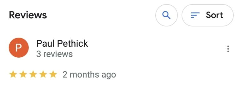 Customer review