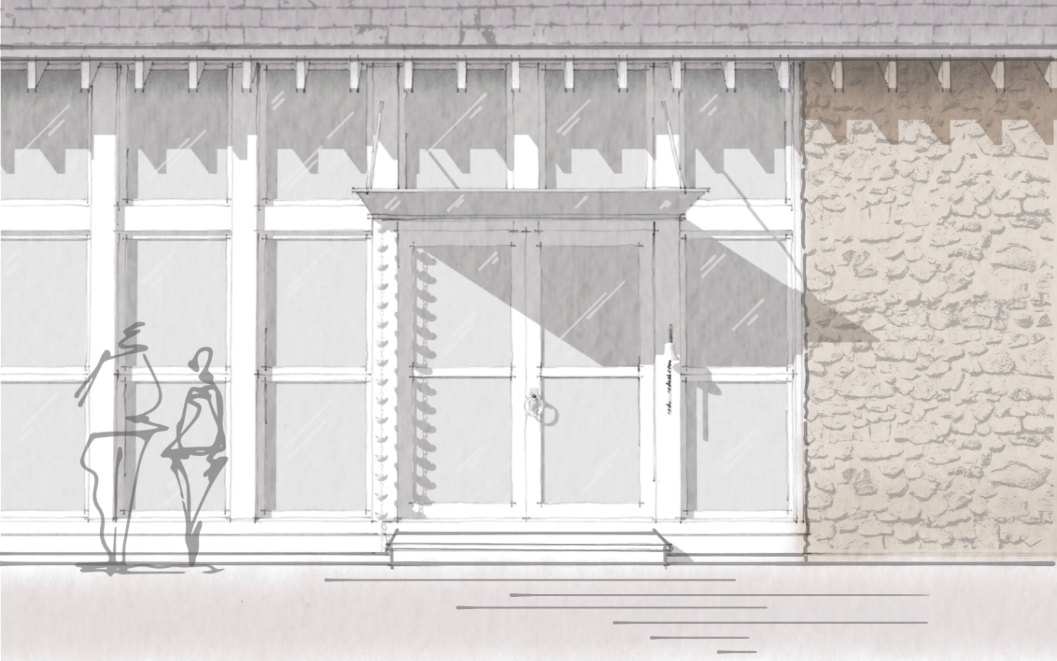 Architects sketch
