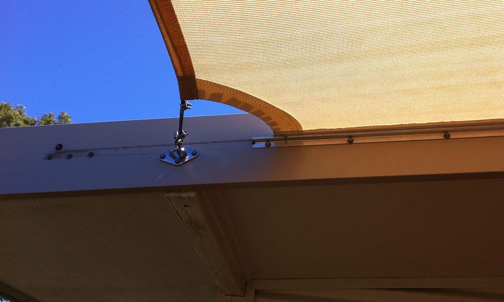 Fitting 1 — Shade sails in Garbutt, QLD