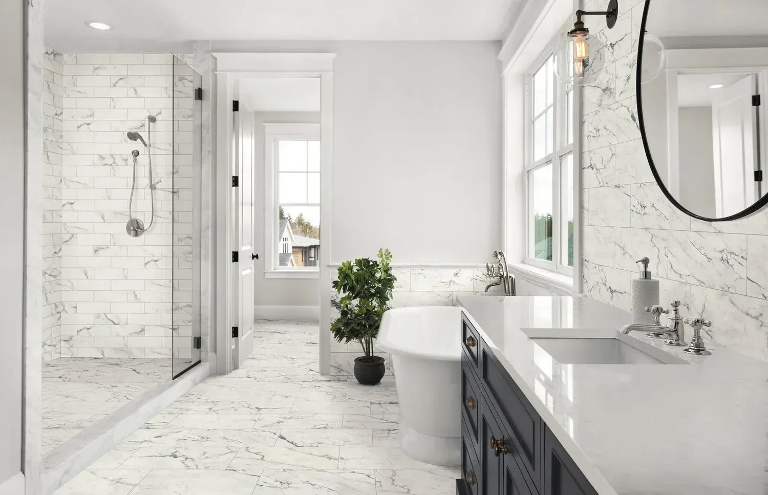 best flooring for a bathroom Sugar Land