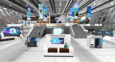 Online Events, digitale 3D Venue, digitale Messe, 3D Messewelt, virtuell, BMW Group, Erlebniswelt