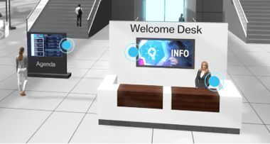 Online Events, digitale 3D Venue, digitale Messe, 3D Messewelt, virtuell, BMW Group, Erlebniswelt