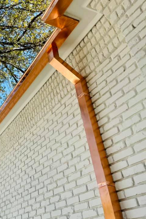 Downspout installed Gutter Services in Fort Worth, TX and Surrounding Areas
