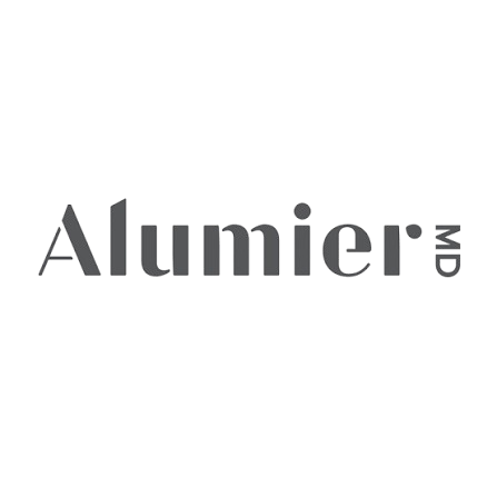 Altumier MD logo in gray text on a white background