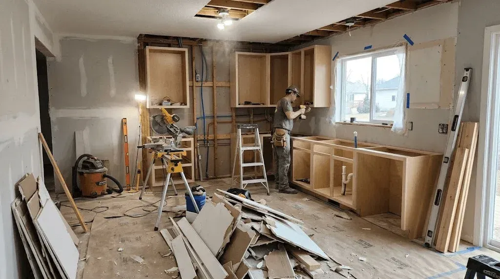 Kitchen in progress: how long does a kitchen remodel typically take from start to finish?