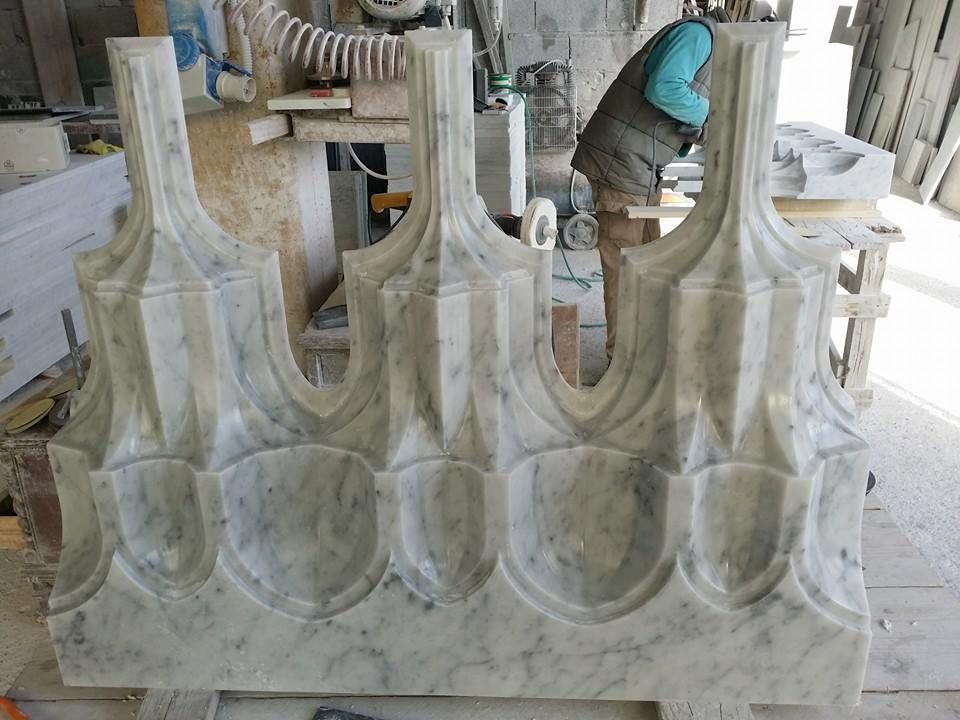 lavorazione marmo
