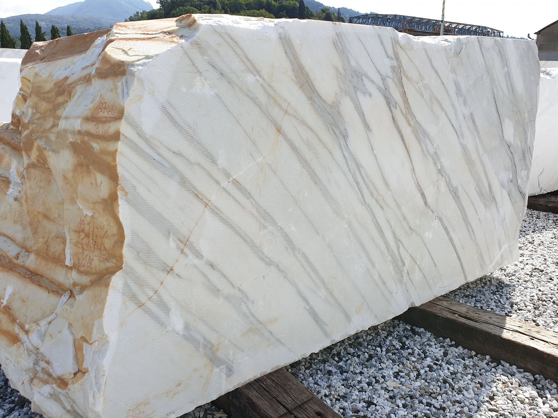 blocchi di marmo