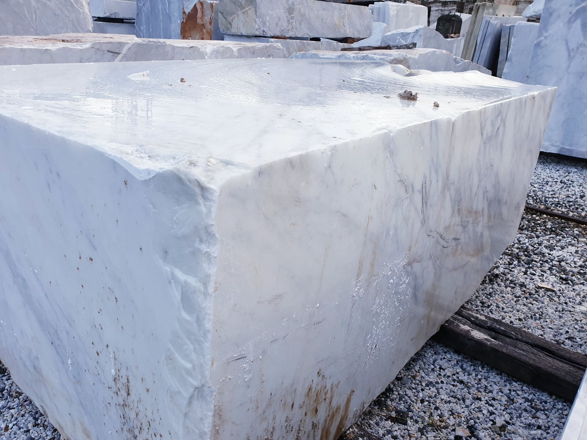 blocchi di marmo