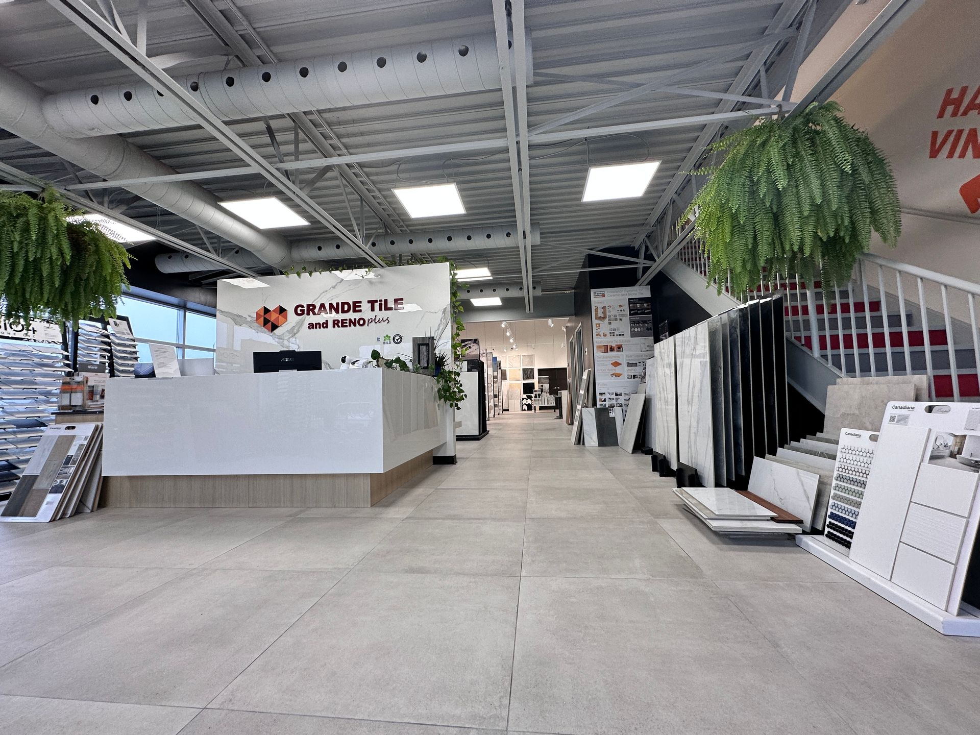 Grande Tile and Reno Plus Showroom Space