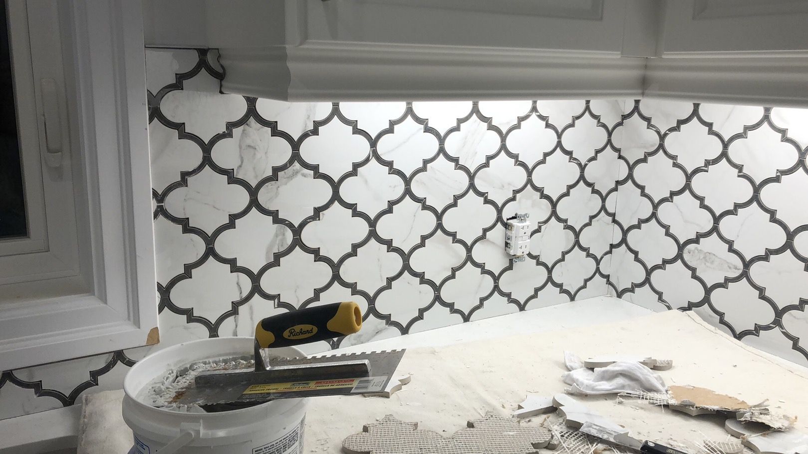 Grande Tile and Reno Plus recent tiling projects