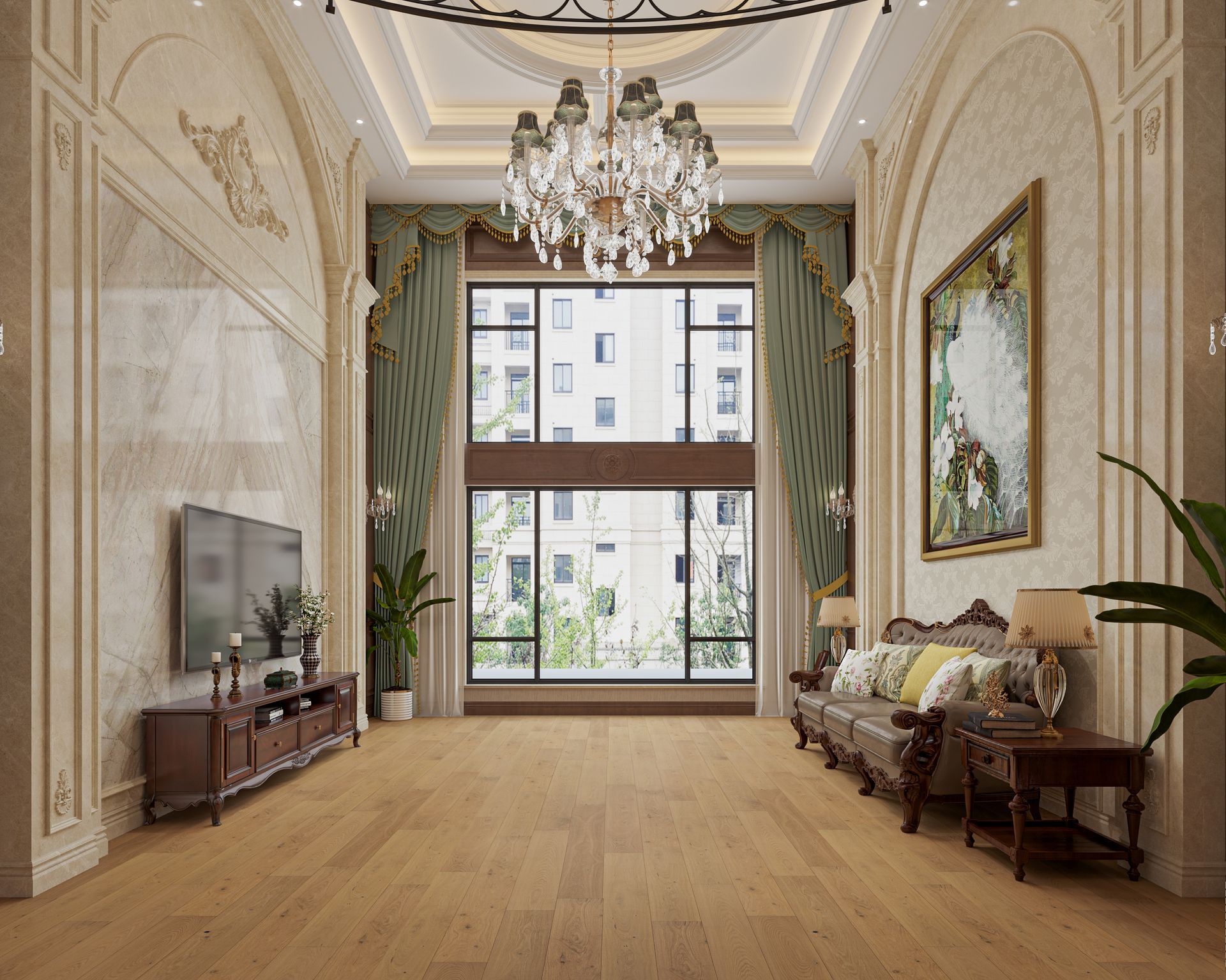 Grande Tile and Reno Plus hardwood flooring gallery image