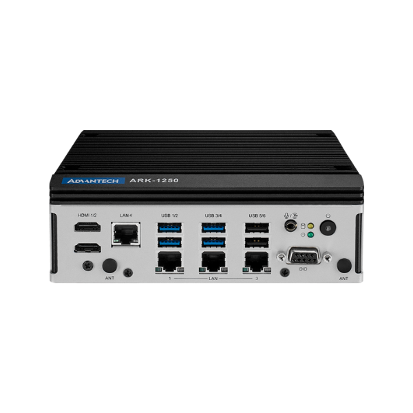 ARK-1250L - Compact rugged PC for collision warning and crane safety
