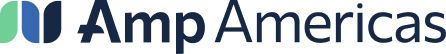 A logo for amp americas is shown on a white background.