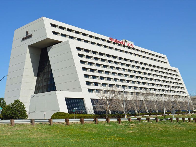 Brutalist Architecture (Renaissance Hotel in Denver, Colorado)
