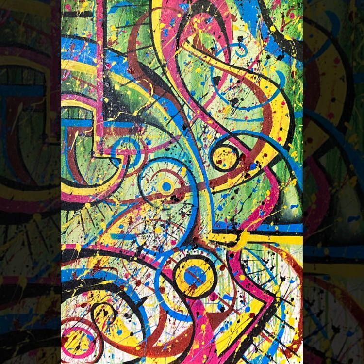 Abstract Painting, Ambient Ampersand