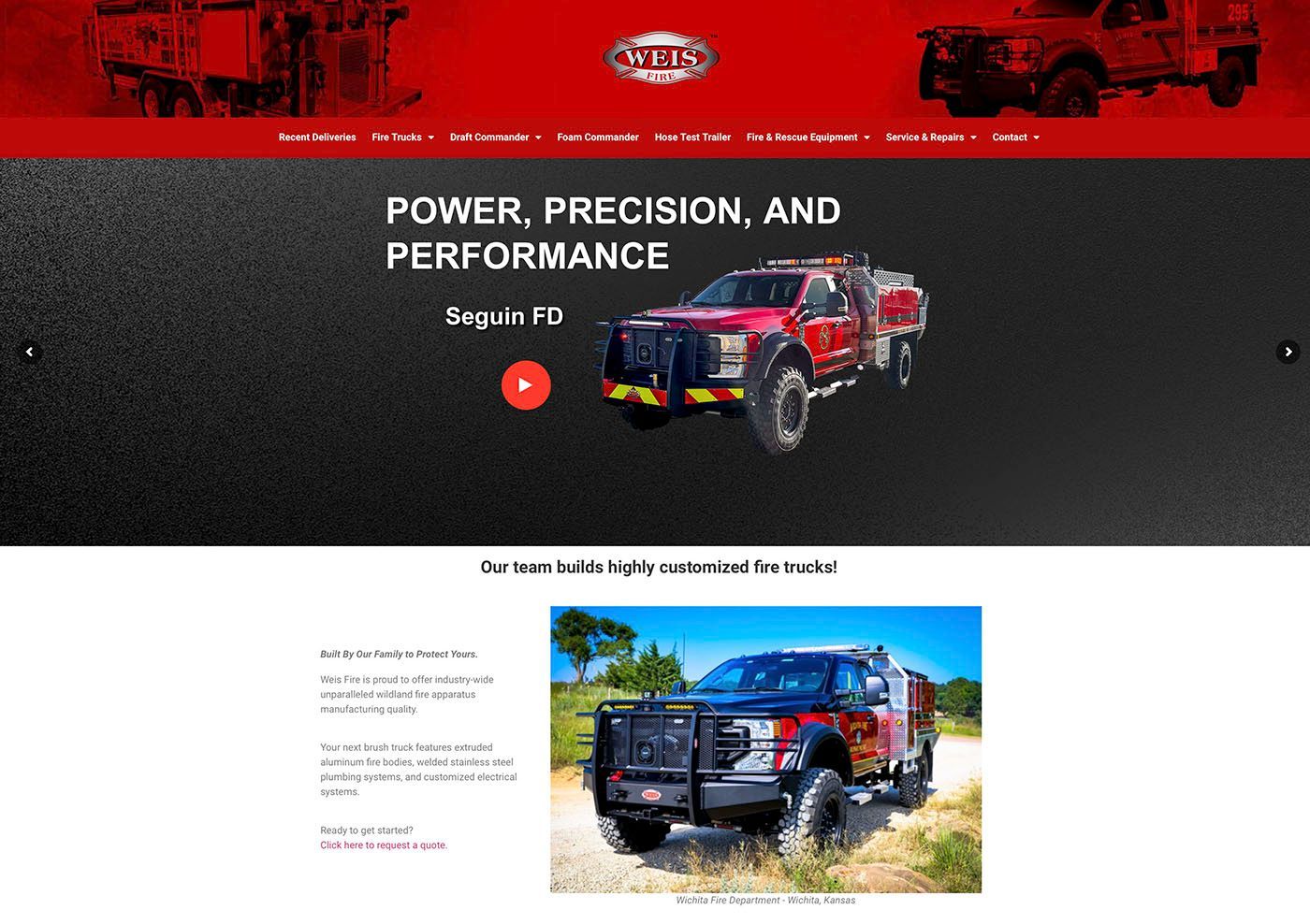 weisfiresafety.com website