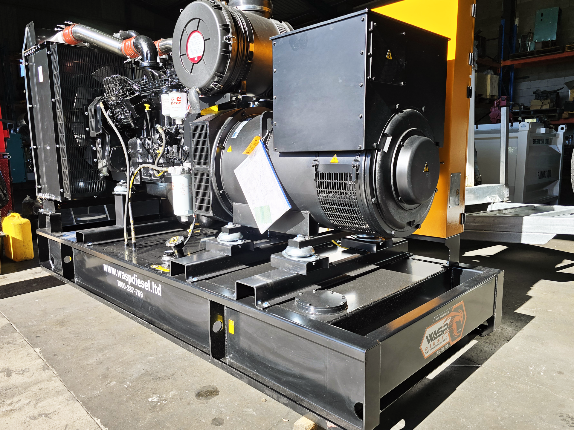 Diesel generator sales and hire