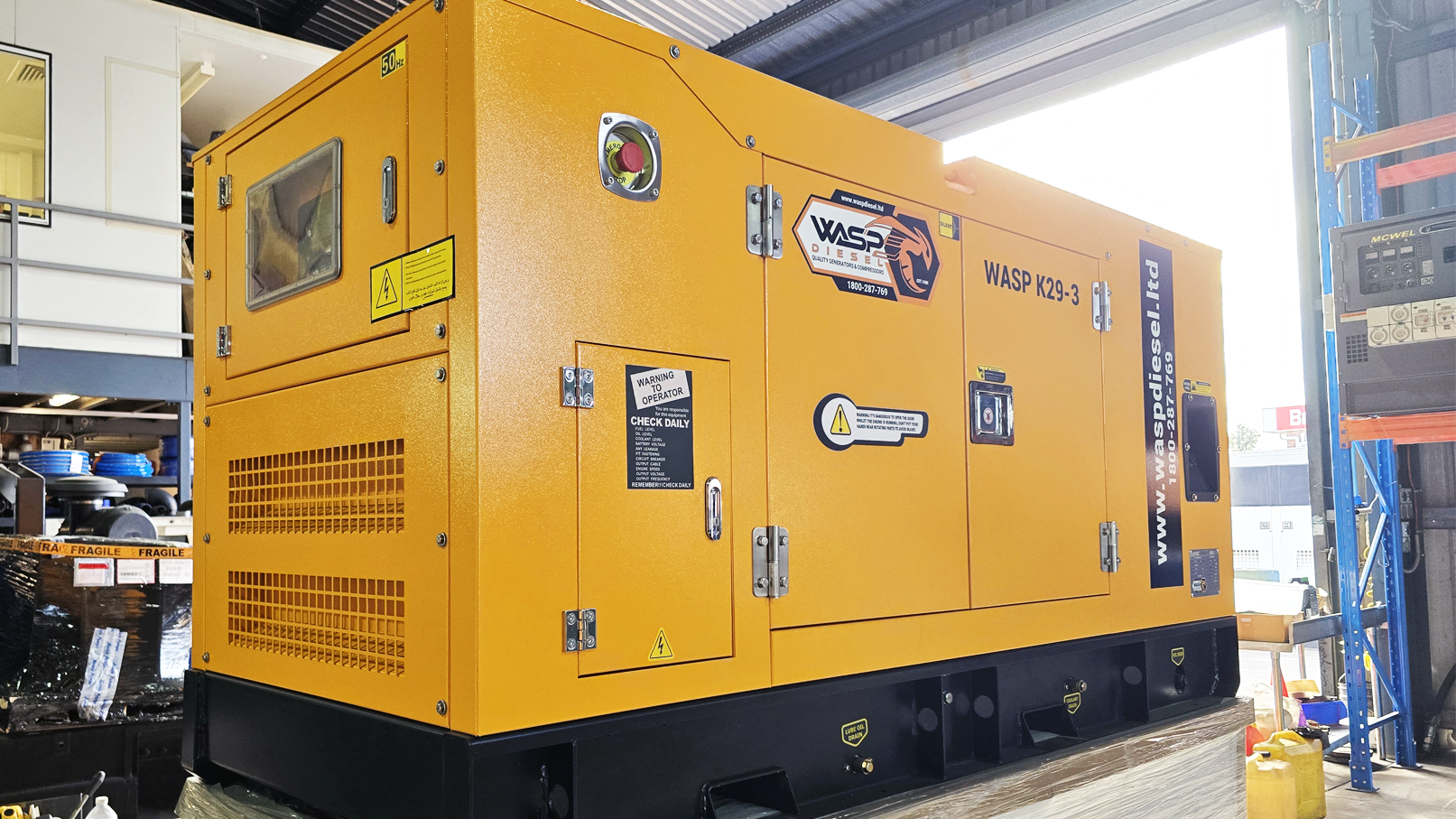 New and used diesel generators