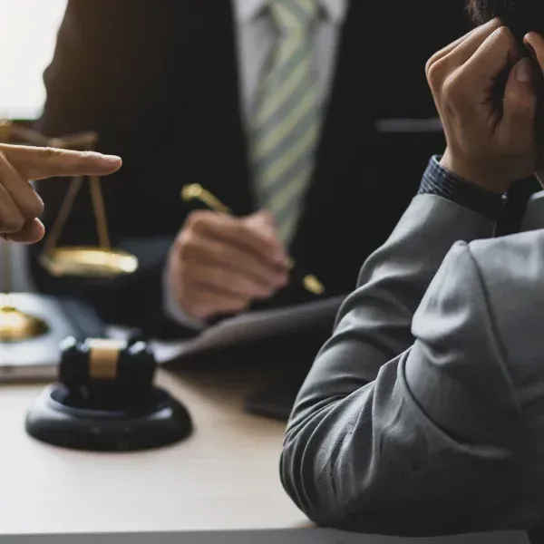An image of a truck accident attorney providing legal representation.