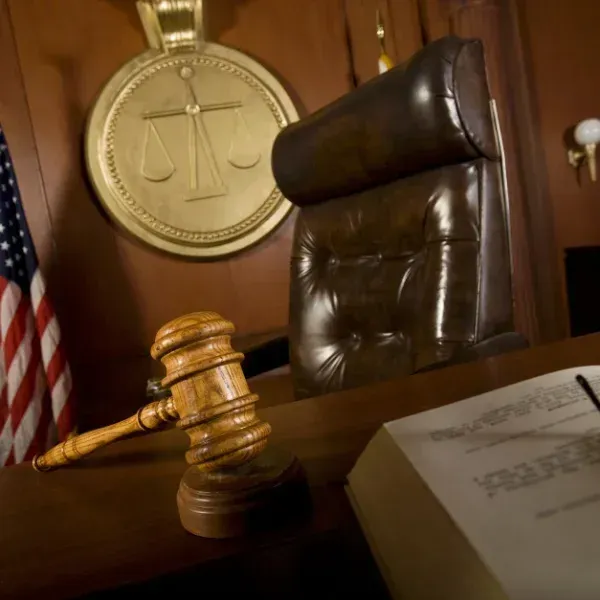 An image of legal representation.