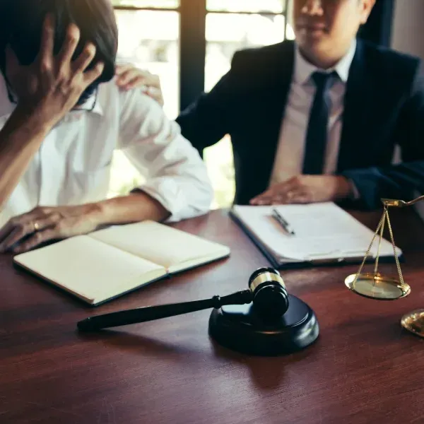 An image of legal representation.